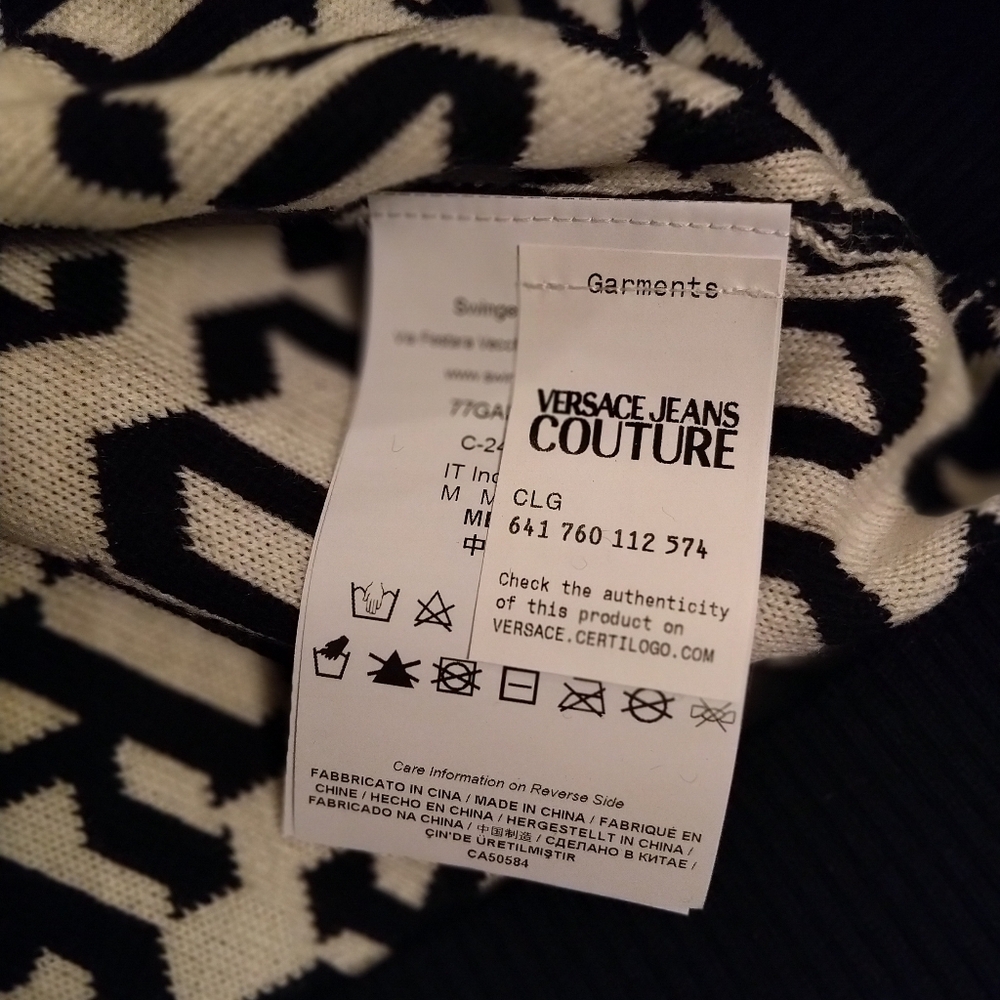 Versace Couture Unisex Sweater - Picture 11 of 12